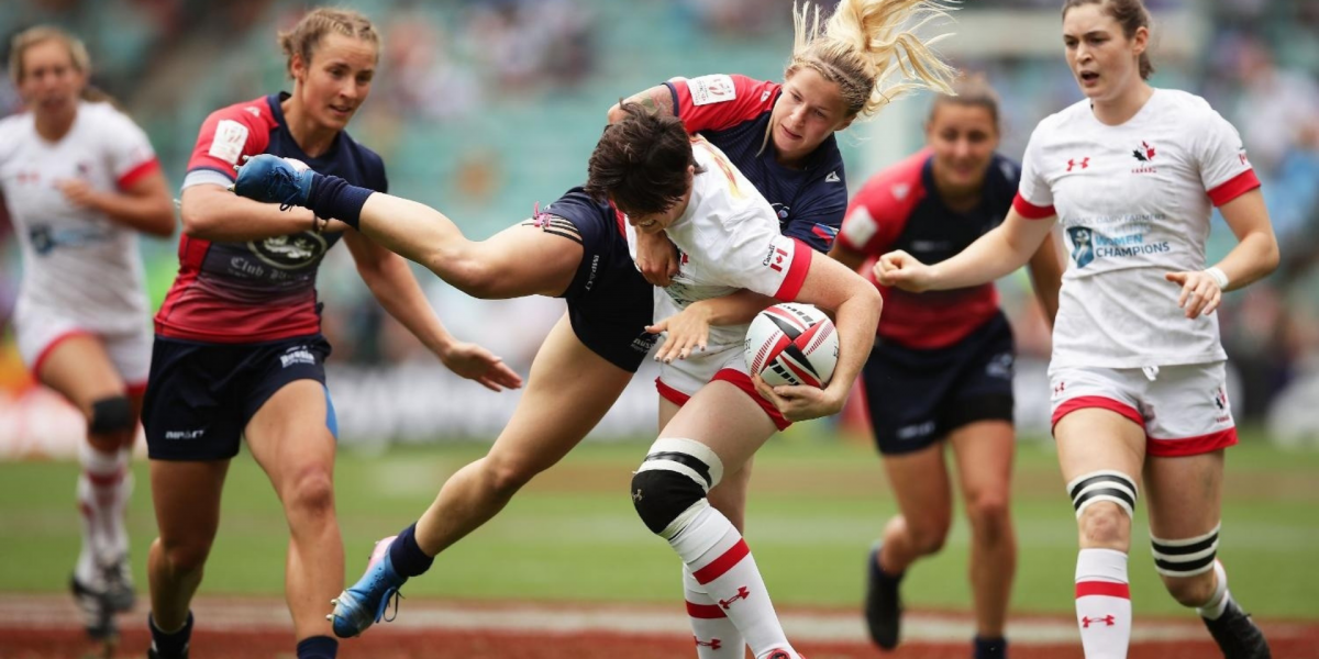 Итоги III этапа Мировой серии по регби среди женщин