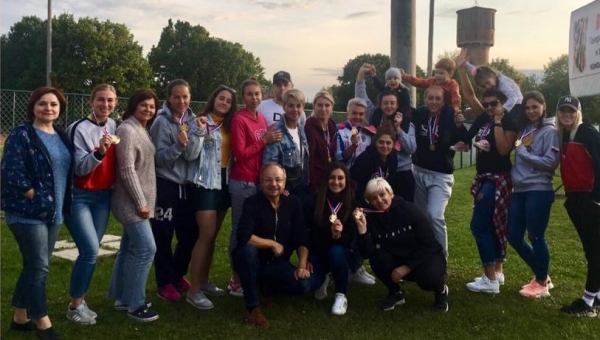 Команда «Карусель» - Чемпион России по софтболу среди женских команд 2019 года