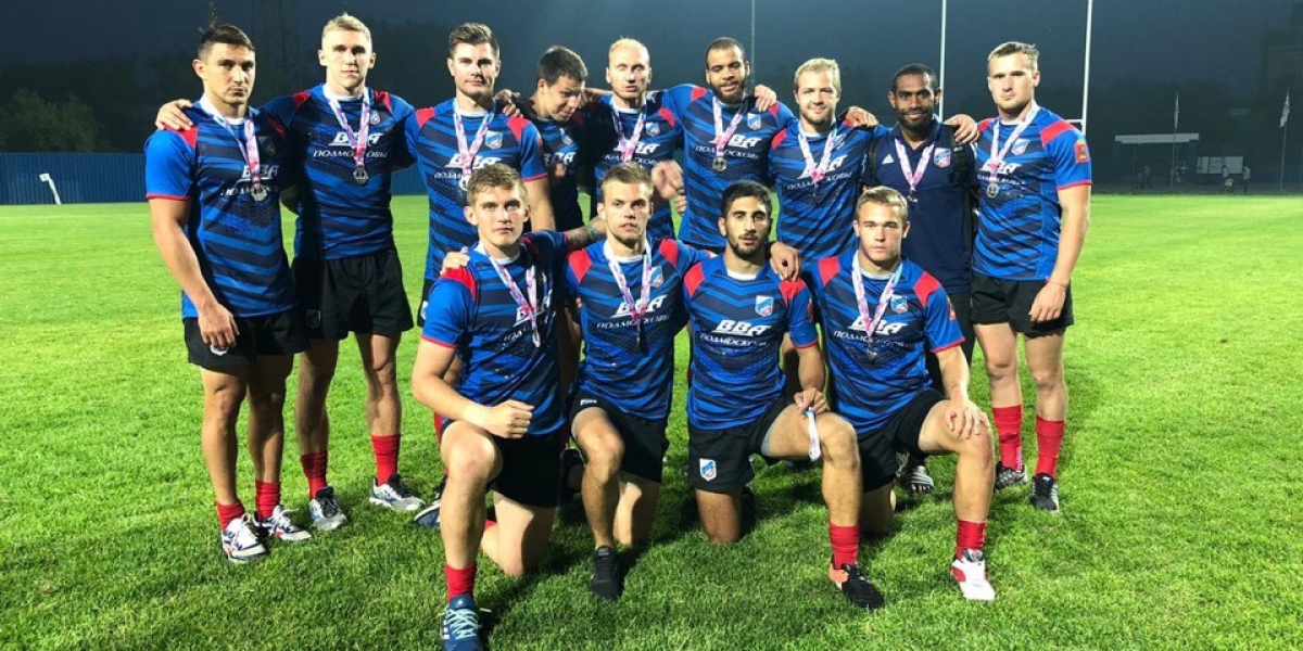 Серебро на чемпионате России по регби-7